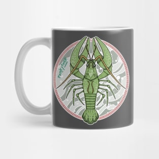 Big Sandy Crayfish Crawdad by Ronkytonk Mug